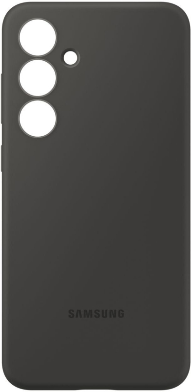 Чехол Samsung Smart Silicone Case Galaxy S24 FE черный Фото-4