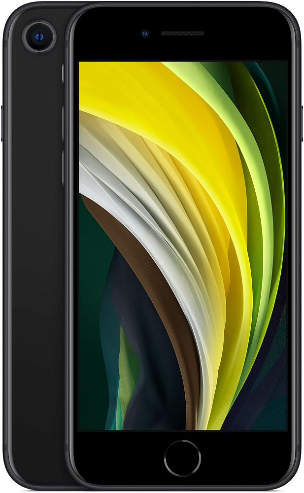 iPhone SE, 128 ГБ, черный