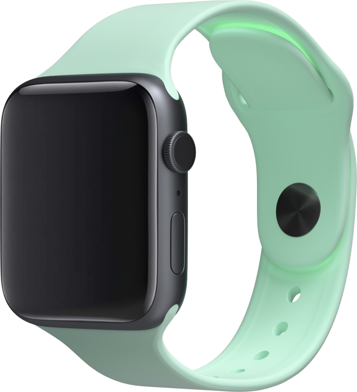 Ремешок moonfish для Apple Watch 38/40/41/42 мм, силикон, мятный