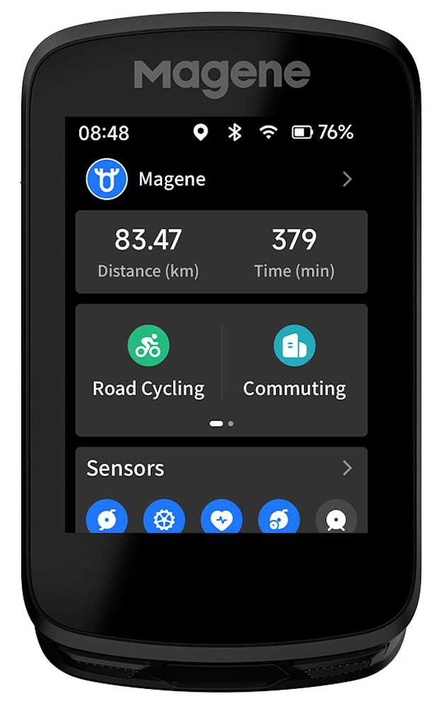 

Magene Велокомпьютер C606, черный