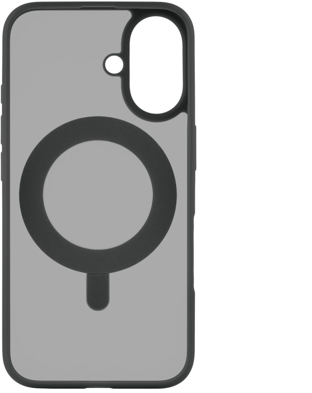 Чехол uBear Сlip 360 Case MagSafe для iPhone 16, silk-touch, черный Фото-3