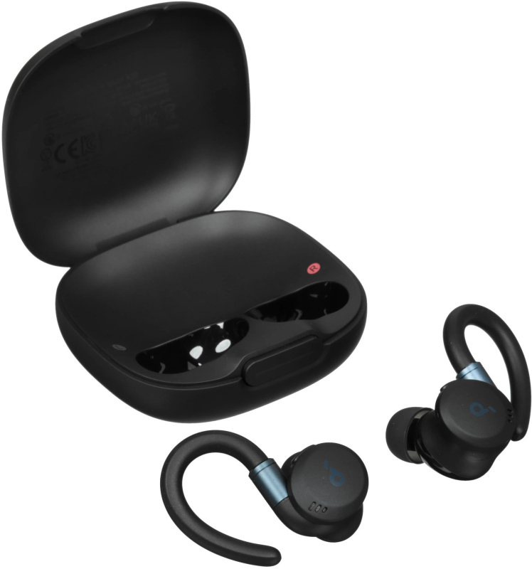 Наушники TWS Anker Soundcore Sport X20, черный Фото-2