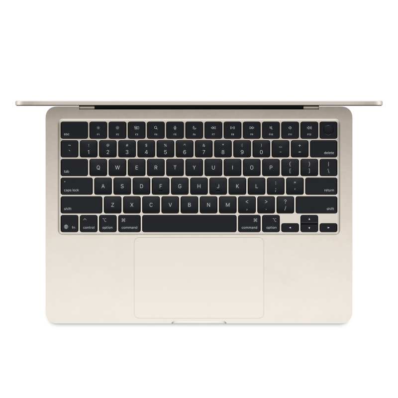Apple MacBook Air 13" (M4, 10C CPU/10C GPU, 2025), 24 ГБ, 512 ГБ SSD, «сияющая звезда» Фото-2