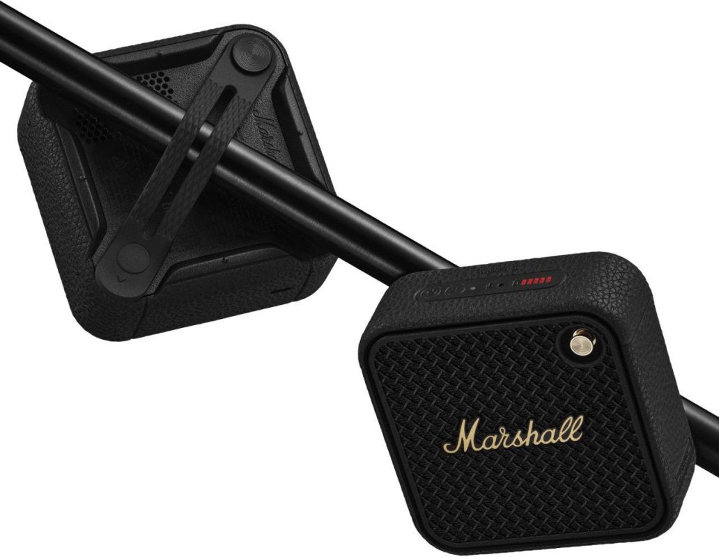 Акустика портативная Marshall Willen II Black & Brass, черный + латунь Фото-4