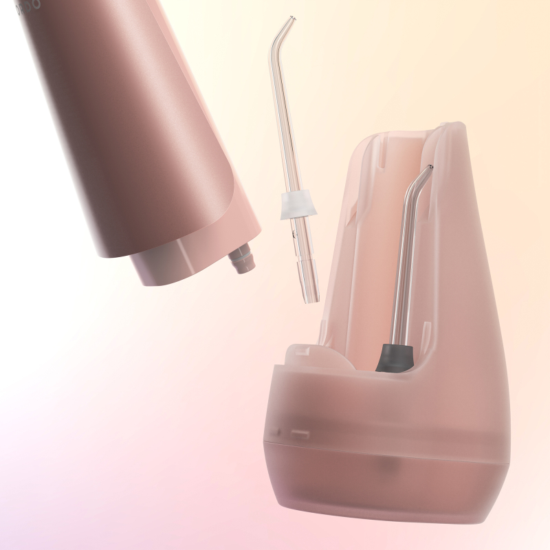 Ирригатор ORDO Hydro Sonic Water Flosser, розовый Фото-4
