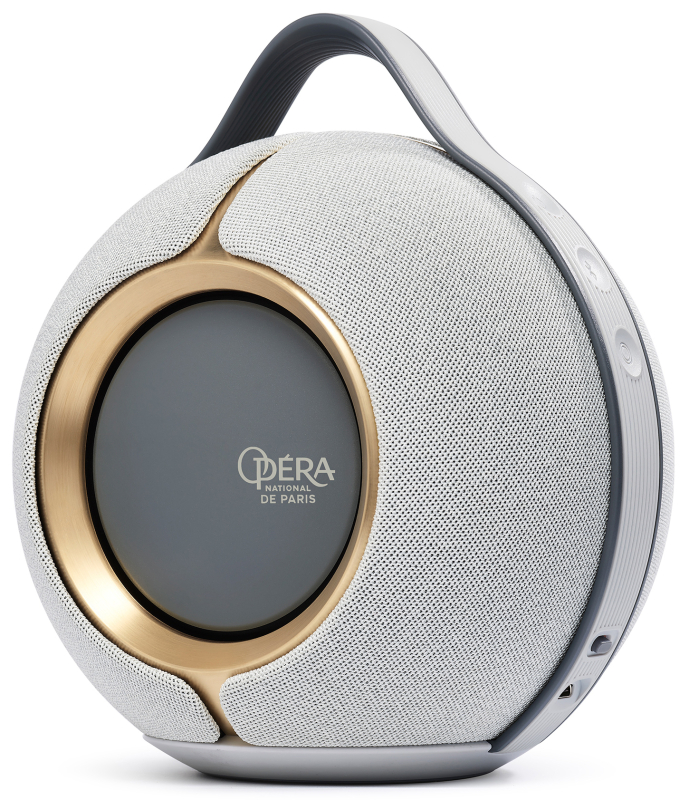 Акустика портативная Devialet Mania Opéra de Paris, светло-серый/золото Фото-2