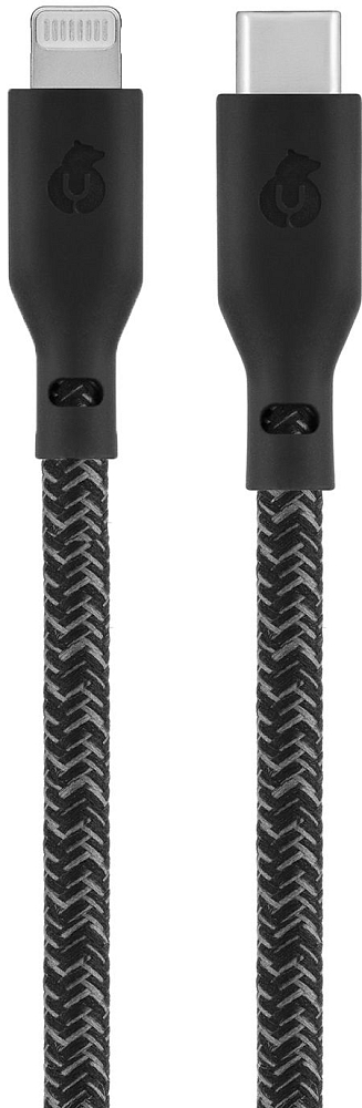 

Кабель uBear Trend Cable USB-C - Lightning, 2.4 м, нейлон, черный, Кабель Trend Cable USB-C - Lightning, 2.4 м, нейлон, черный