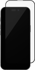 Стекло защитное алюмосиликатное uBear для iPhone 16 Pro, Extreme 3D, черный