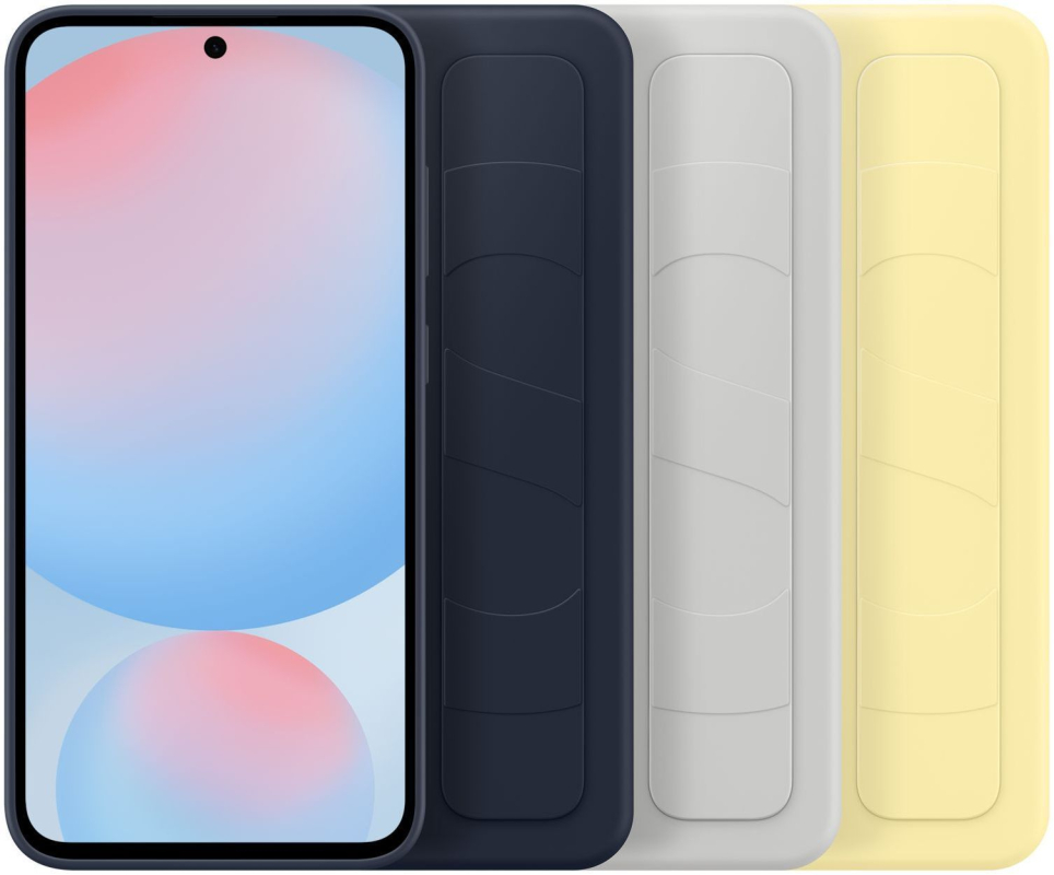 Чехол Samsung Standing Grip Case S24FE серый Фото-6