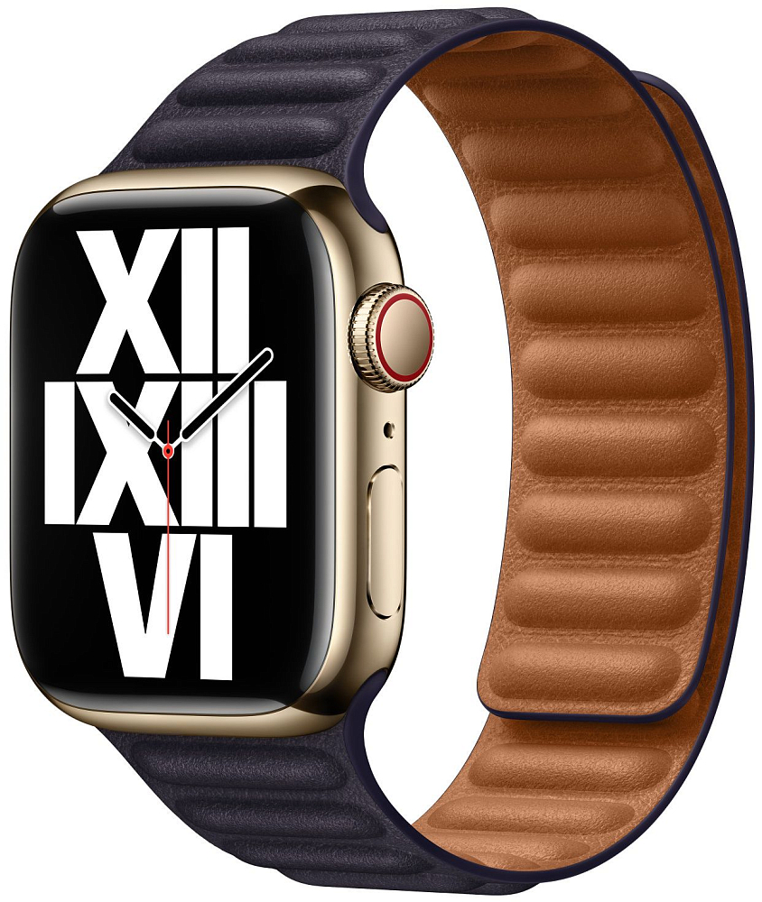 

Apple Браслет для Watch 41 мм, S/M, кожа, тёмно-синий, Тёмно‑синий