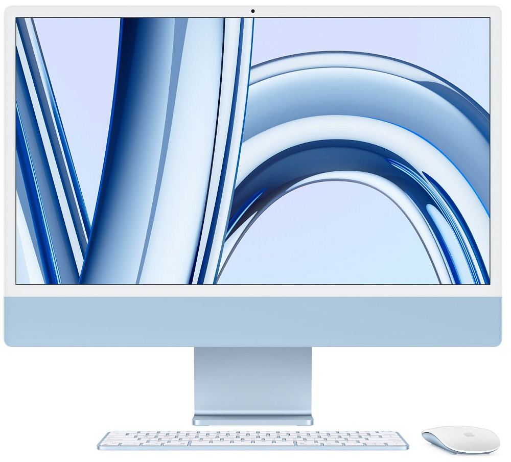 

Apple iMac 24" Retina 4,5K, M3 (8C CPU, 10C GPU, 2023), 8 ГБ, 512 ГБ SSD, синий, iMac 24" Retina 4,5K, M3 (8C CPU, 10C GPU, 2023), 8 ГБ, 512 ГБ SSD, синий