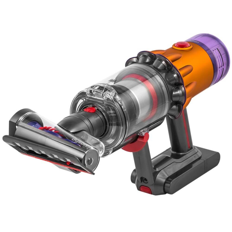 Беспроводной пылесос Dyson V12 Detect Slim Absolute, желтый/фиолетовый Фото-12
