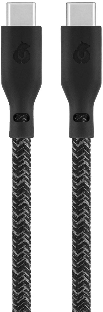 

Кабель uBear Trend Cable USB-C - USB-C, 1.2 м, нейлон, черный, Кабель Trend Cable USB-C - USB-C, 1.2 м, нейлон, черный