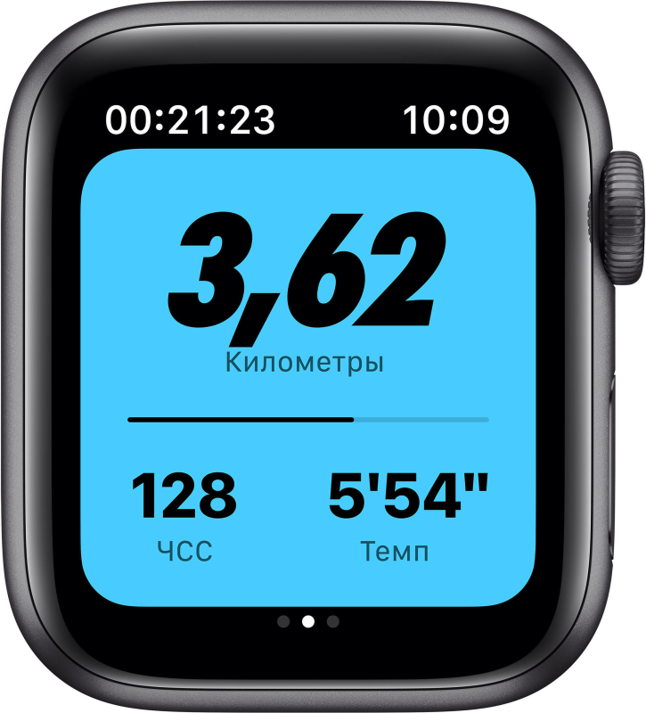 Купить Apple Watch Nike Series 6, 40 мм, корпус из алюминия цвета «серый  космос», спортивный ремешок Nike цвета «антрацитовый/чёрный» — цена,  описание в каталоге Сети фирменных магазинов re:Store - Москва