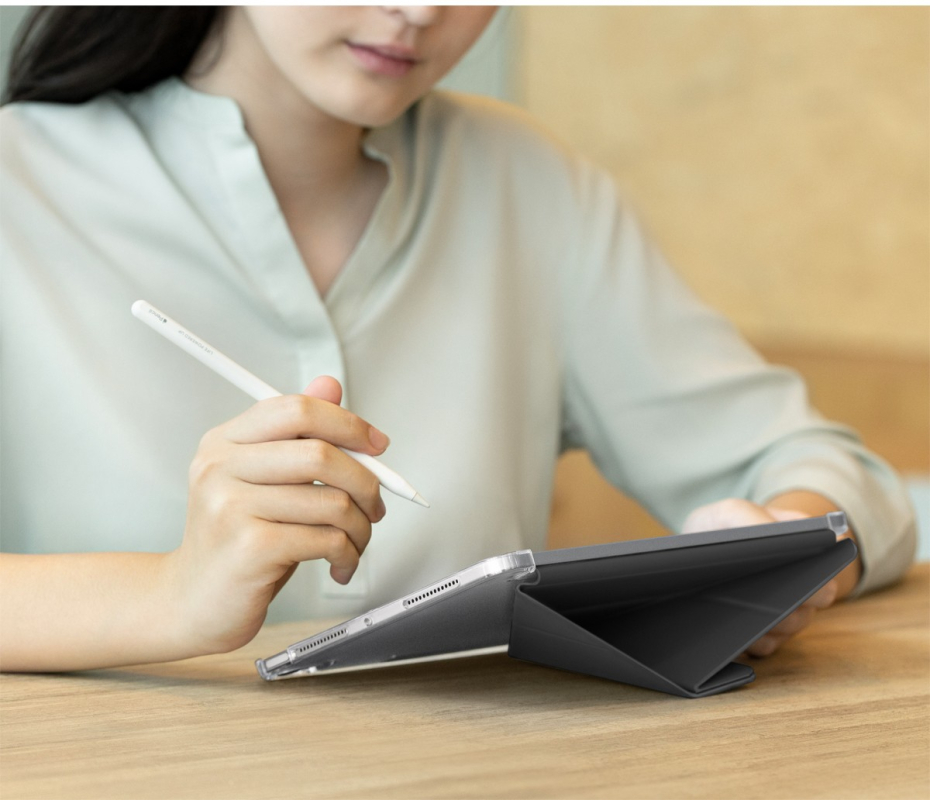 Чехол Uniq Camden Click для iPad Pro 11 (2024), серый Фото-11
