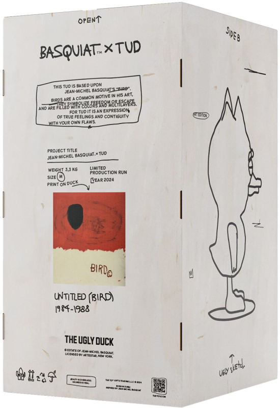 Фигура Tud Toy The Ugly Duck Jean Michel Basquiat, M Фото-11