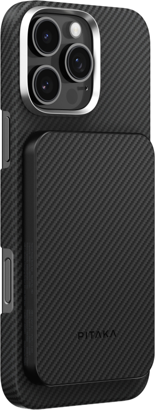 Аккумулятор Pitaka Power Bank Qi2, 5000mAh, черный Фото-6