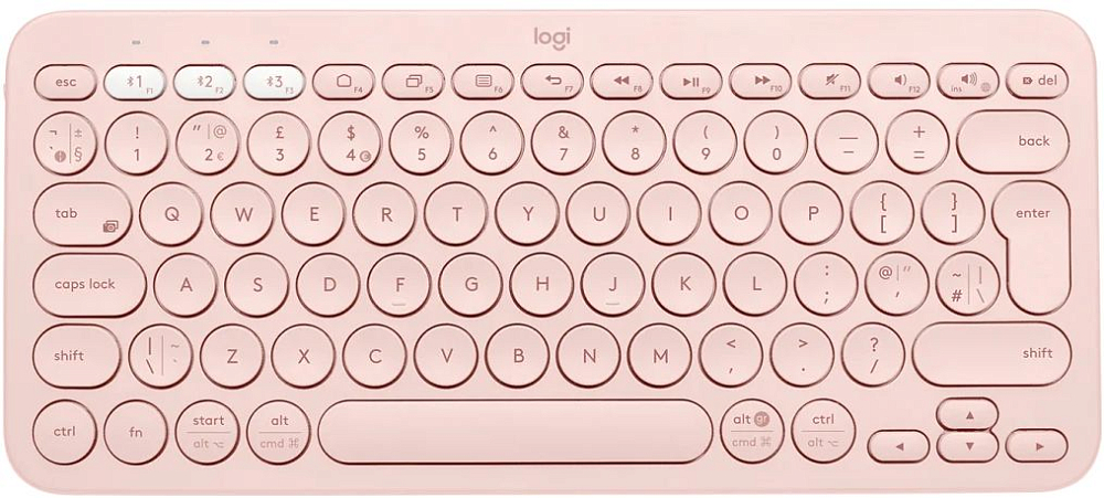 

Logitech Клавиатура беспроводная K380, розовый