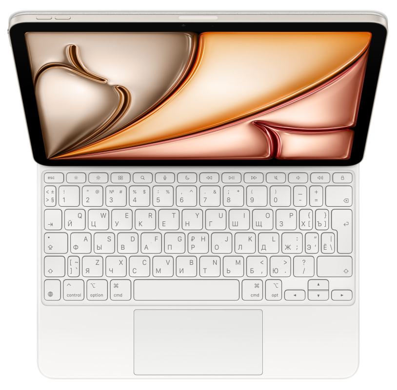 Чехол Apple Magic Keyboard для iPad Air 11 (М3), белый Фото-2
