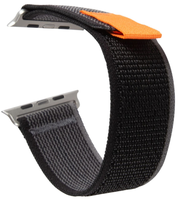 Ремешок moonfish для Apple Watch 38/40/41/42 мм, нейлон, черный Фото-2