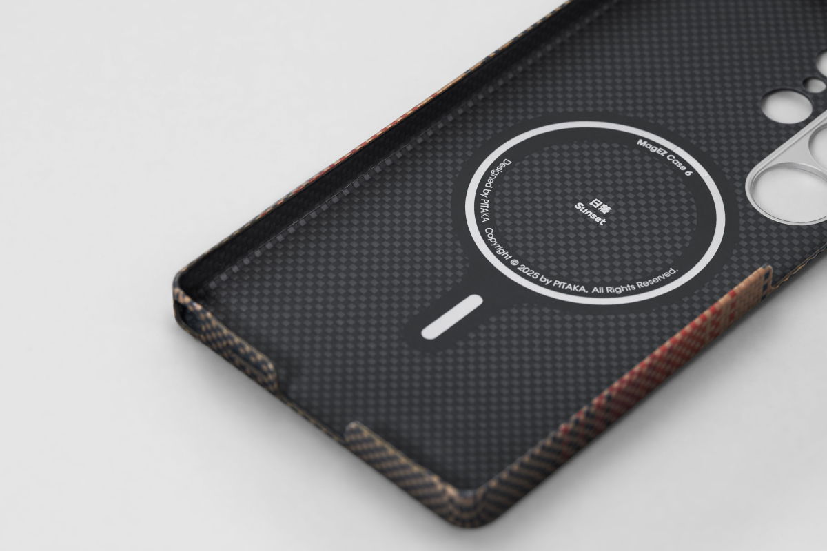 Чехол Pitaka Tactile Woven для Galaxy S25 Ultra, кевлар, коричневый Фото-7