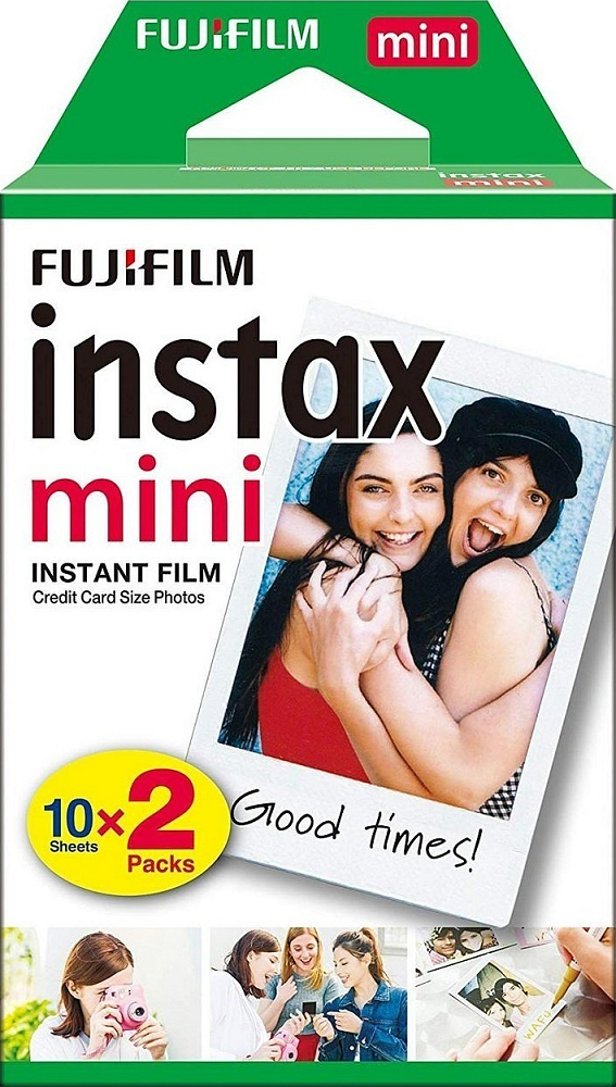 

Fujifilm Фотобумага для принтера Instax Mini, 20 шт, Белый