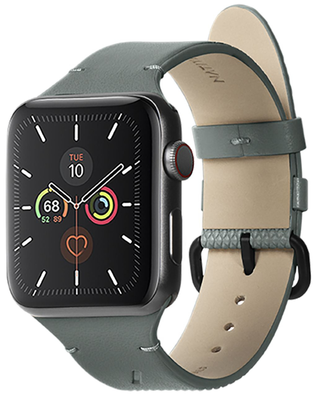 Ремешок Native Union (RE)Classic Strap для Apple Watch 42/44 мм, зеленый