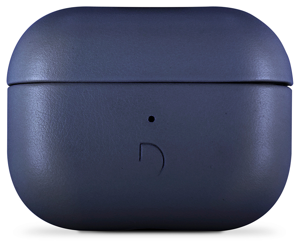 

Decoded Чехол Leather AirCase Pro Navy для AirPods Pro 2, кожа, синий