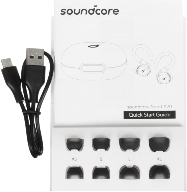 Наушники TWS Anker Soundcore Sport X20, черный Фото-8