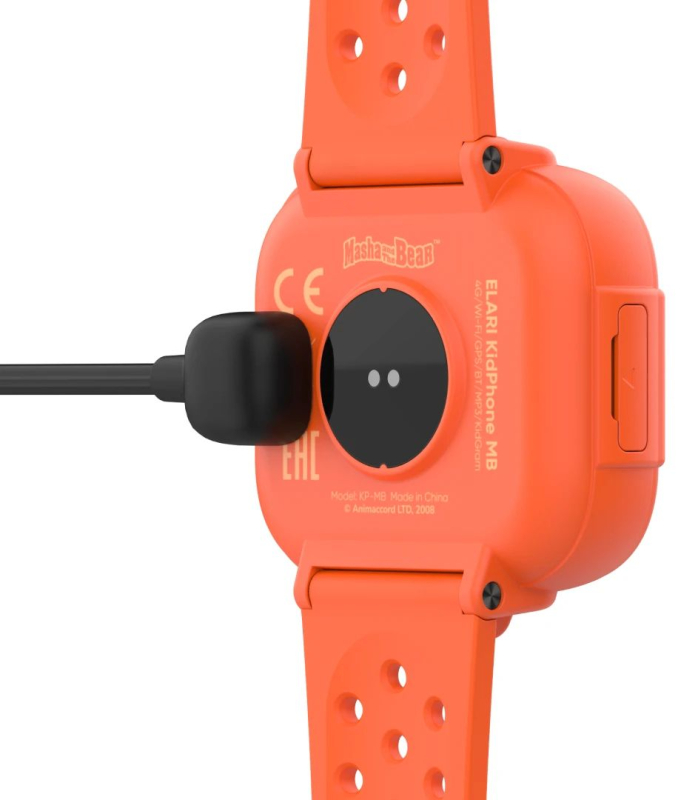 Умные часы Elari KidPhone "Маша и Медведь", оранжевый Фото-4