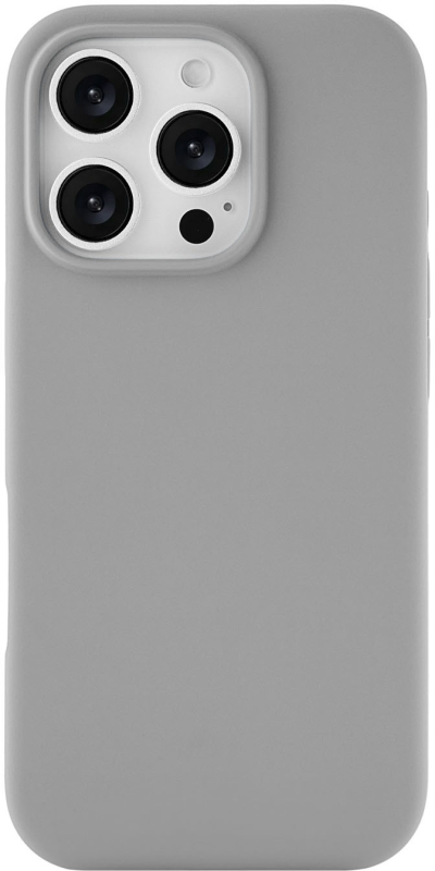 Чехол moonfish MagSafe для iPhone 16 Pro, силикон, soft-touch, серый Фото-2