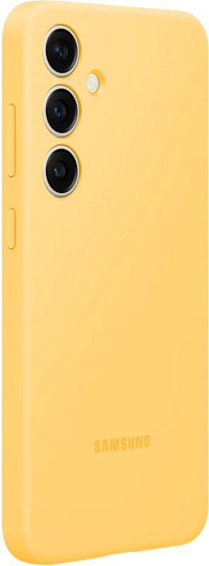 Чехол Samsung Silicone Case S24+ желтый Фото-3