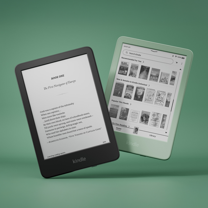 Купить Электронная книга Amazon Kindle 11 2024 (с рекламой), 16 ГБ