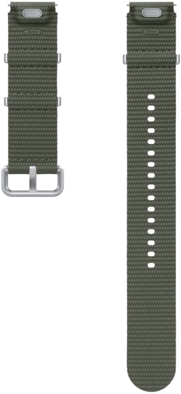 Ремешок Samsung Galaxy Watch 7 Текстиль M/L зелёный Фото-2