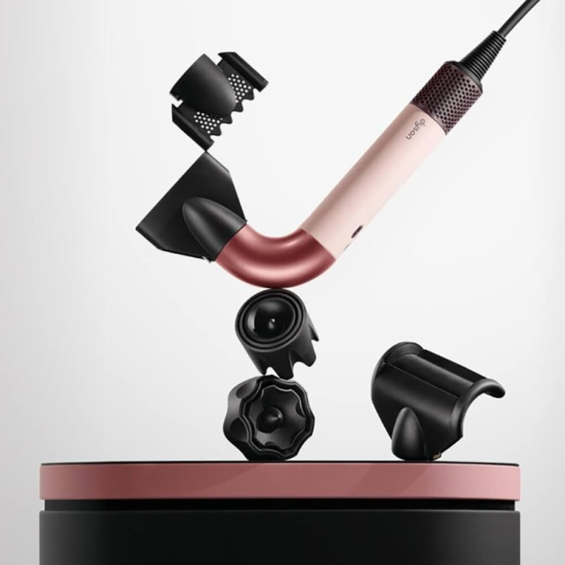 Фен Dyson Supersonic HD17 Ceramic Pink, розовый Фото-4
