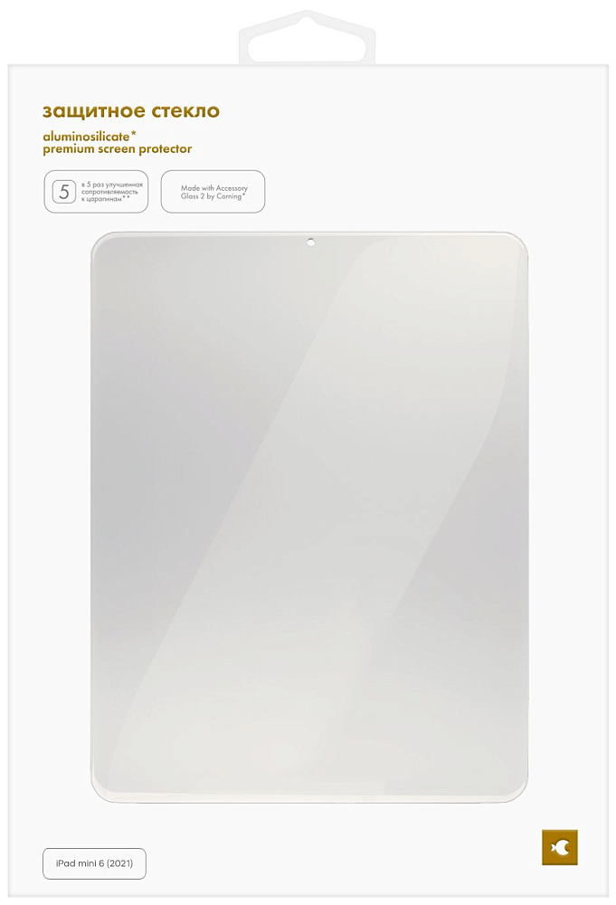 

Стекло защитное moonfish Corning для iPad mini 6, черный, Стекло защитное Corning для iPad mini 6, черный