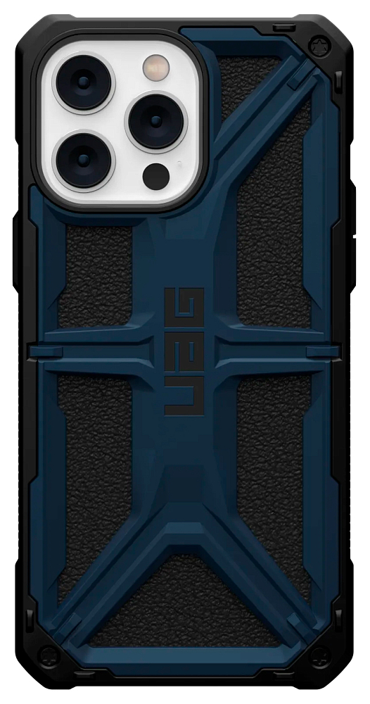 

Чехол UAG Monarch Mallard для iPhone 14 Pro Max, темно-синий, Каштан, Чехол Monarch Mallard для iPhone 14 Pro Max, темно-синий