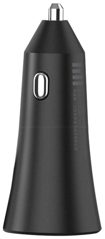 Устройство зарядное автомобильное Xiaomi 37 Вт, 2 USB порта, черный Фото-2