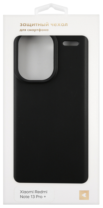 Чехол moonfish для Redmi Note 13 Pro Plus, силикон, черный Фото-4