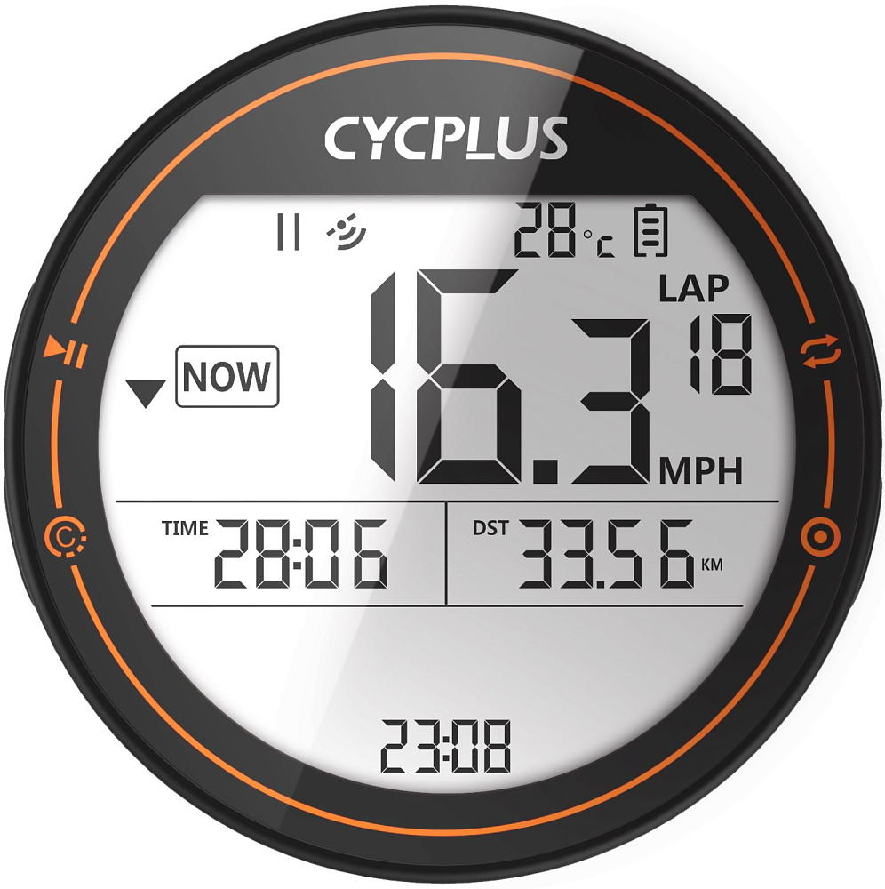 

Беспроводной GPS велокомпьютер Cycplus M2, черный, Беспроводной GPS велокомпьютер M2, черный