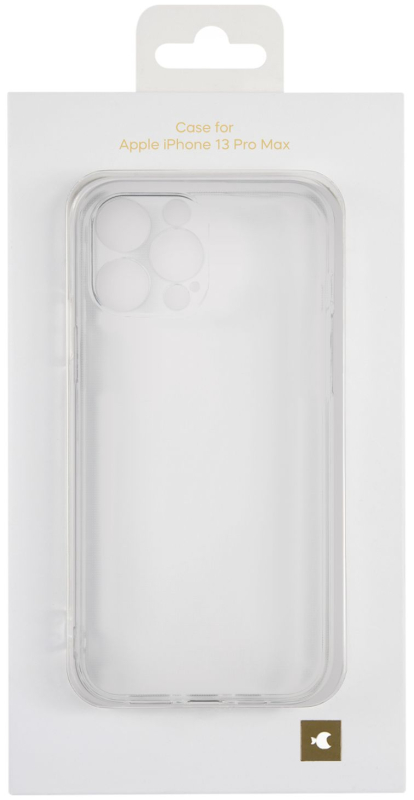 Чехол moonfish для iPhone 13 Pro Max, силикон, прозрачный Фото-3