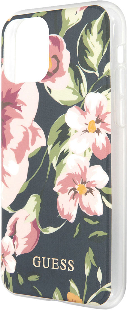 Чехол Flower для iPhone 11 Pro, синий