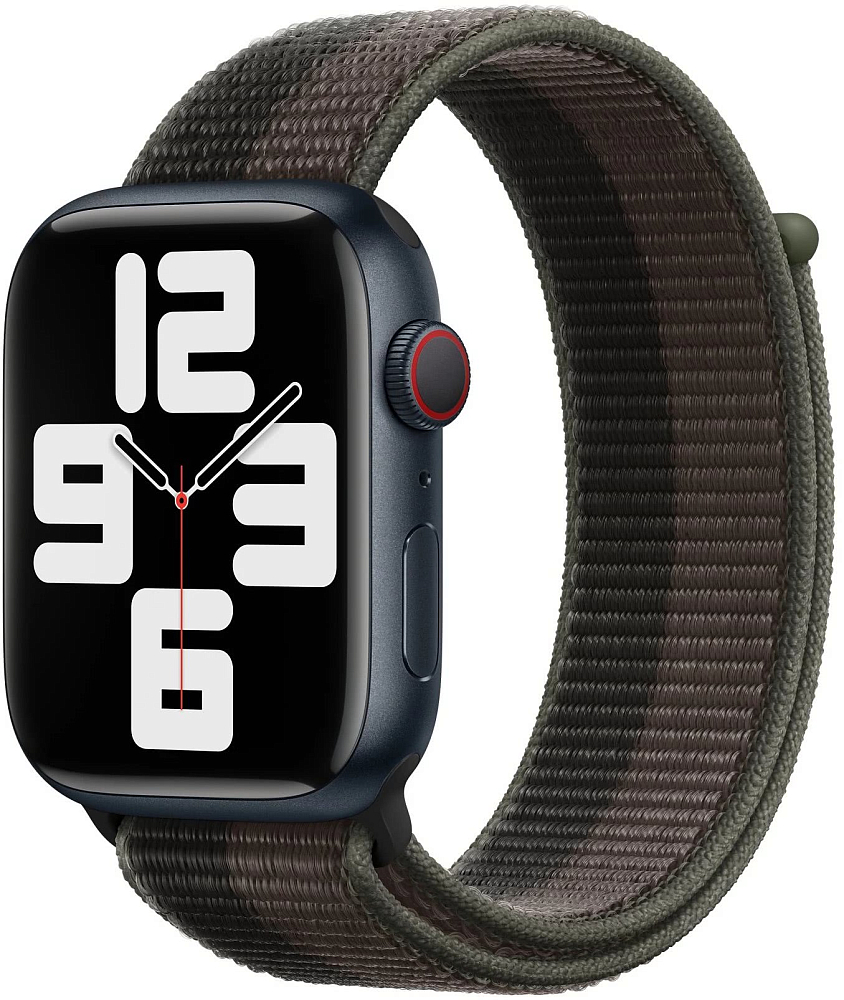 

Apple Спортивный браслет для Watch 45 мм, «сумрачный торнадо/серый»