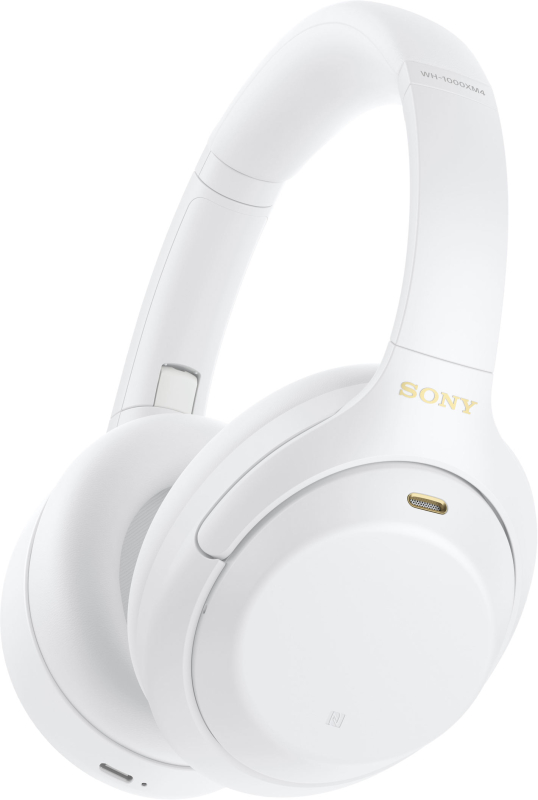 Купить Беспроводные наушники Sony WH-1000XM4, белый — цена