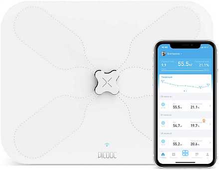 Весы умные диагностические Picooc S3 Lite V2, белый