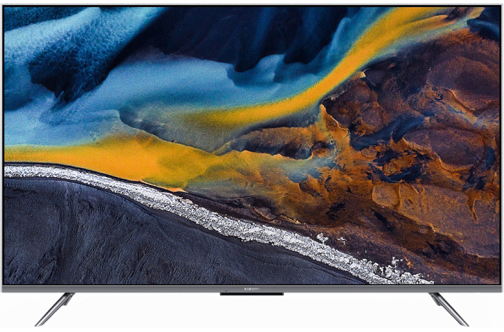 Телевизор Xiaomi TV Q2 55" QLED 4K Android TV 60 Гц, чёрно-серебристый