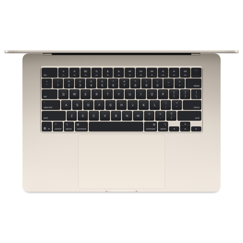 Apple MacBook Air 15" (M4, 10C CPU/10C GPU, 2025), 16 ГБ, 256 ГБ SSD, «сияющая звезда» Фото-2