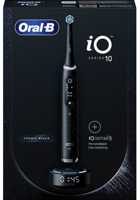 Электрическая зубная щетка Oral-B iO 10, космический черный Фото-5