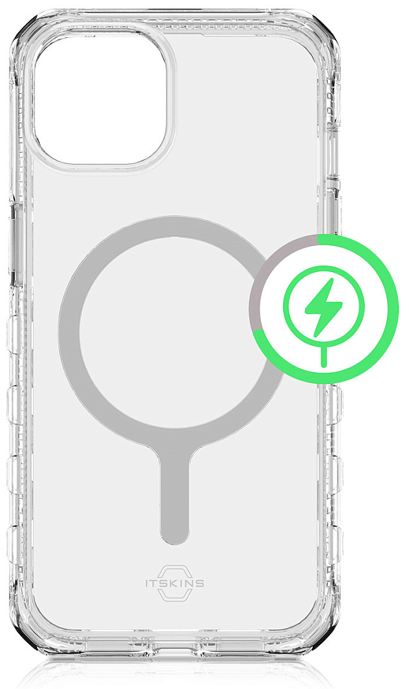 

Itskins Чехол MagSafe SUPREME CLEAR для iPhone 14, прозрачный