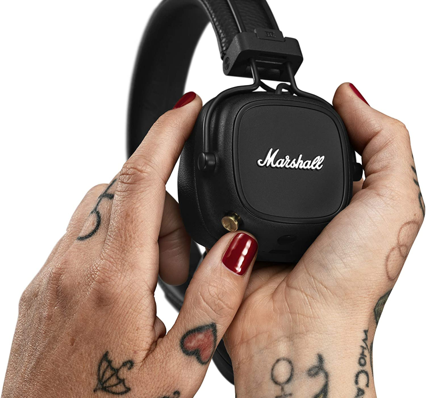 Беспроводные наушники Marshall Major IV, черный Фото-12